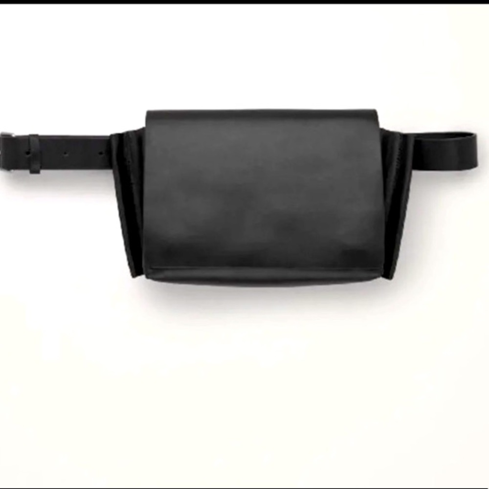 Leather crossbody